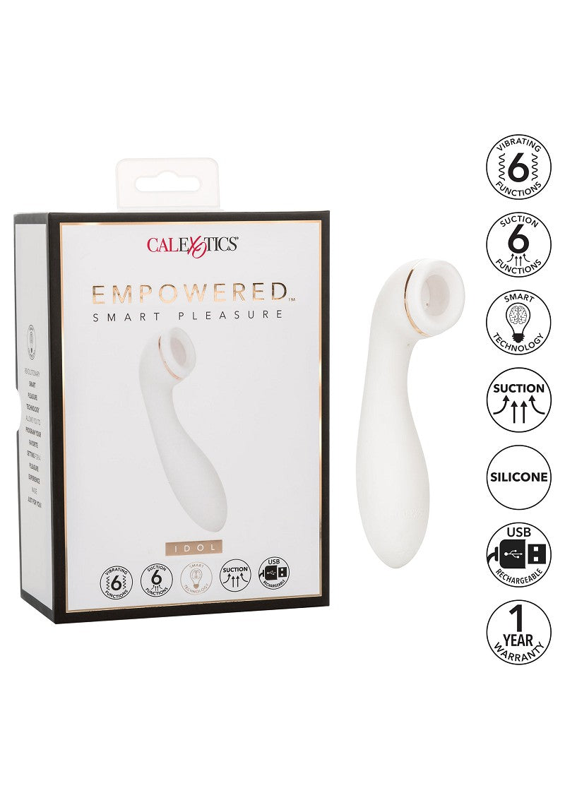 ♀ CalExotics Empowered Smart Pleasure Idol Vibrator @ Happytoys Sexshop: Toys for Feeling Happy & Easy 😊