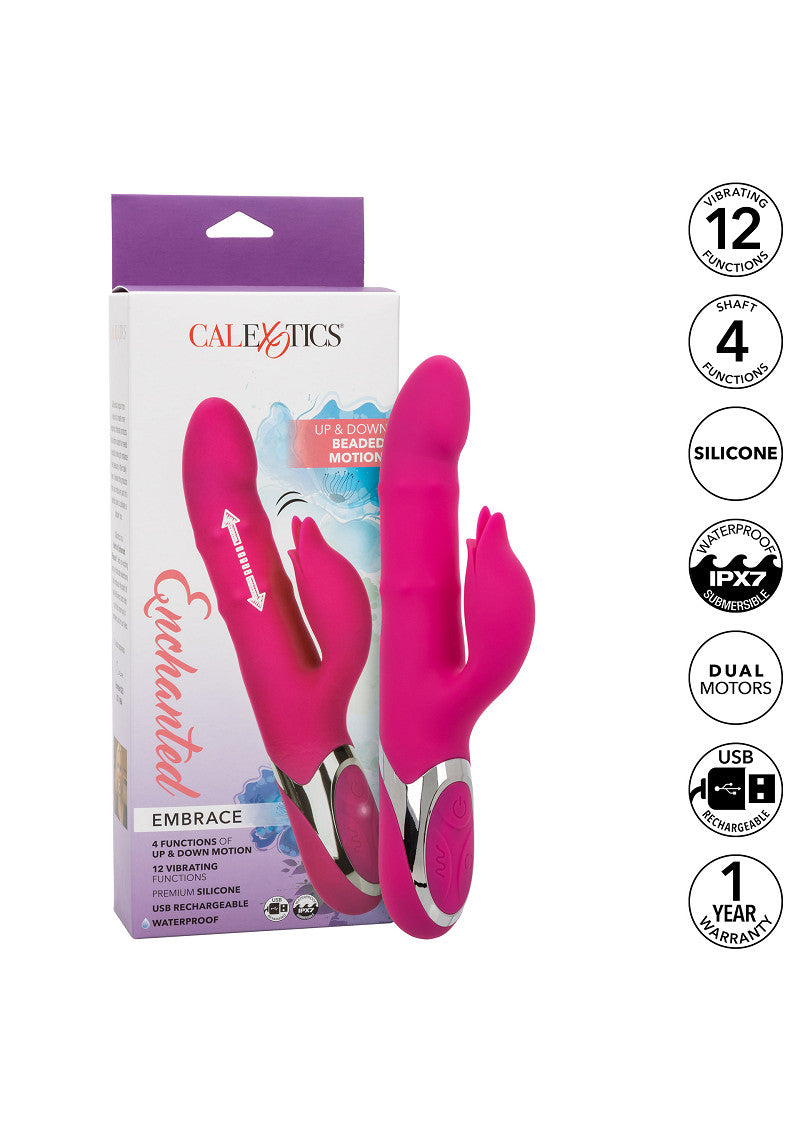 ♀ CalExotics Enchanted Embrace Double Thrusting Vibrator