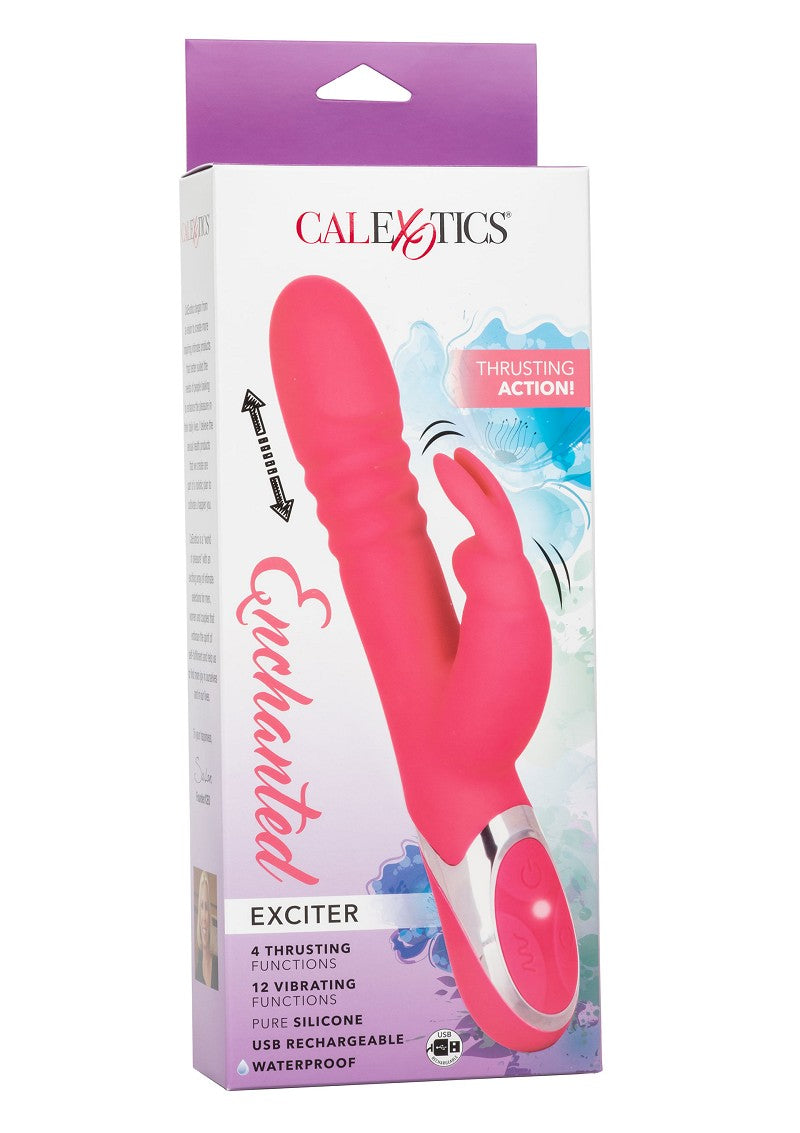 ♀ CalExotics Enchanted Exciter Rabbit vibrator @ Happytoys Sexshop: Toys for Feeling Happy & Easy 😊