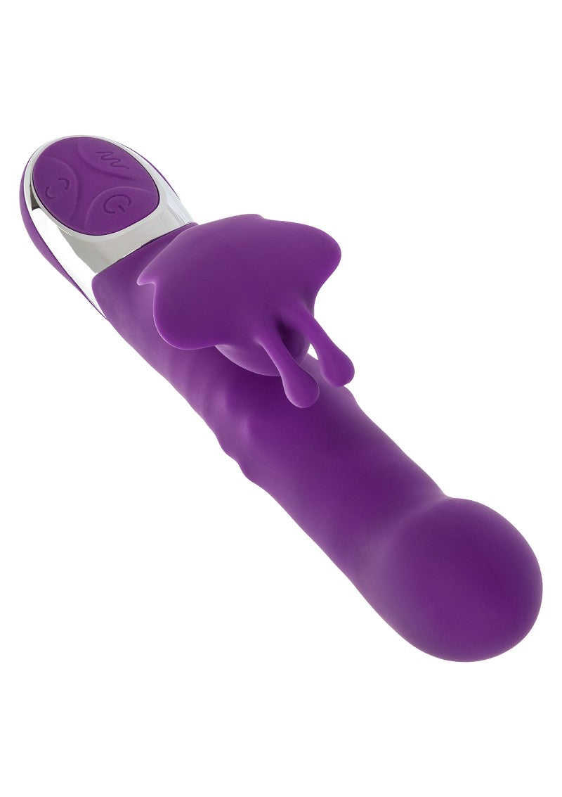 ♀ CalExotics Enchanted Flutter Double Vibrator with clit stimulation