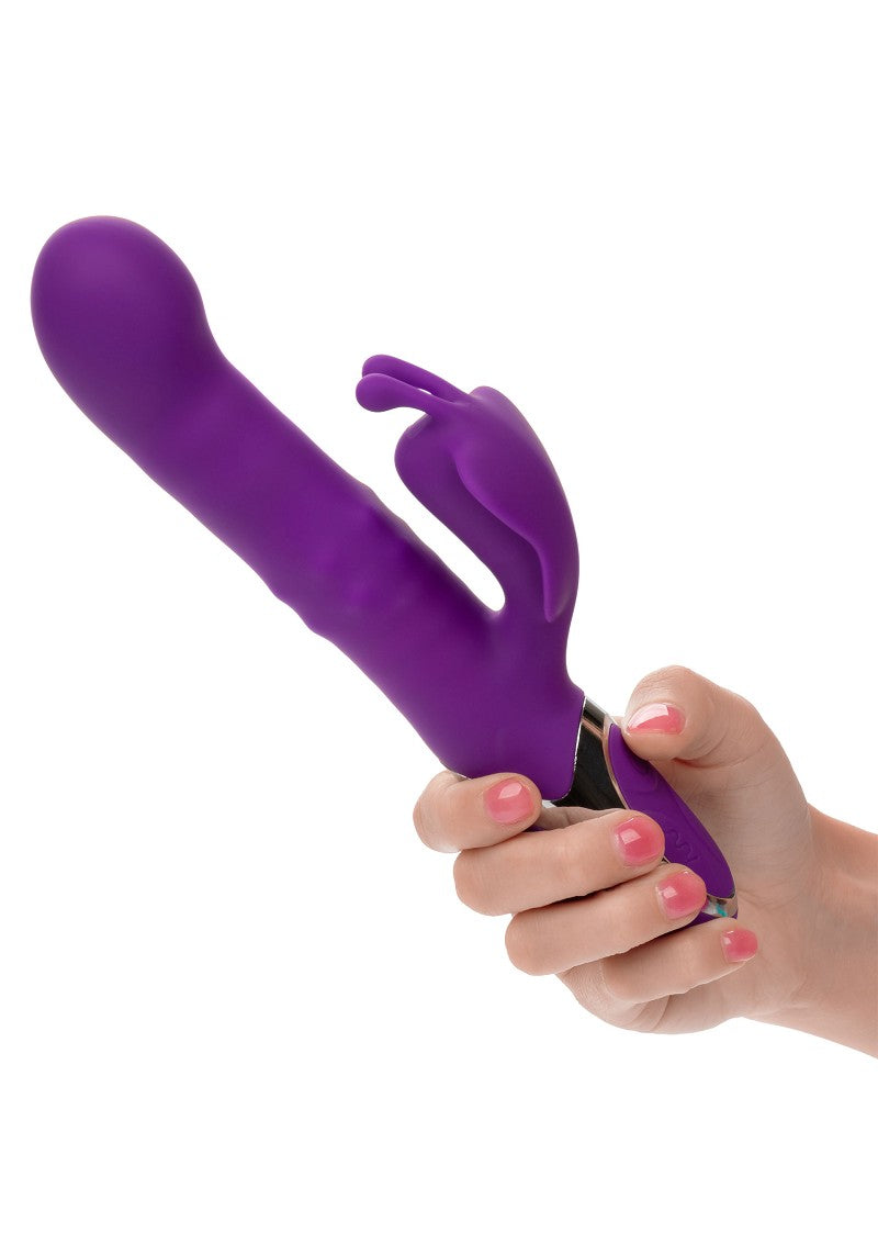 ♀ CalExotics Enchanted Flutter Double Vibrator with clit stimulation