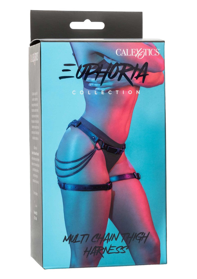 ♀ CalExotics Euphoria Collection Multi Chain Thigh Harness