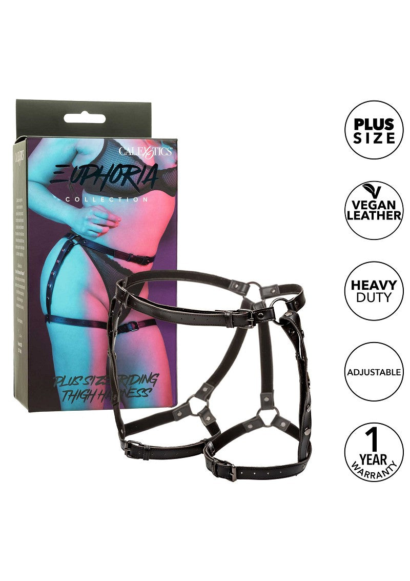 CalExotics Euphoria Collection Plus Size Riding Thigh Harness @ Happytoys Sexshop: Toys for Feeling Happy & Easy 😊