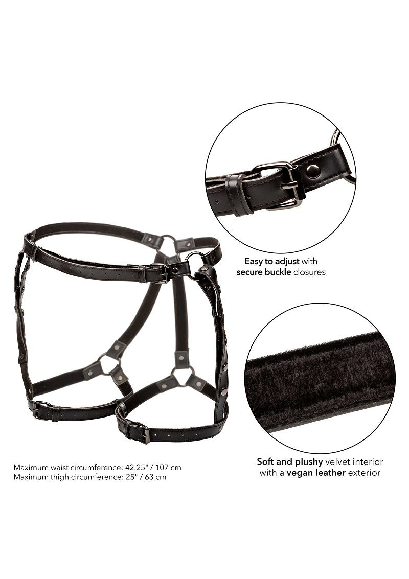 ♀ CalExotics Euphoria Collection Riding Thigh Harness