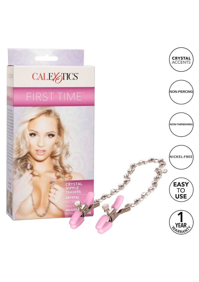 CalExotics First Time Crystal Nipple Teasers @ Happytoys Sexshop: Toys for Feeling Happy & Easy 😊