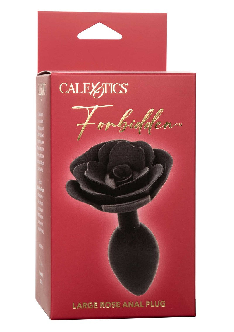 ♂ ♀ CalExotics Forbidden Large Rose Anal Plug