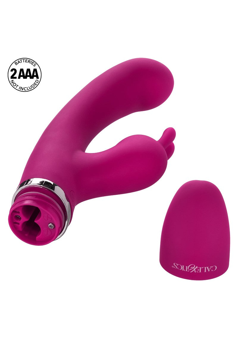 ♀ CalExotics Foreplay Frenzy Bunny Kisser double action suction