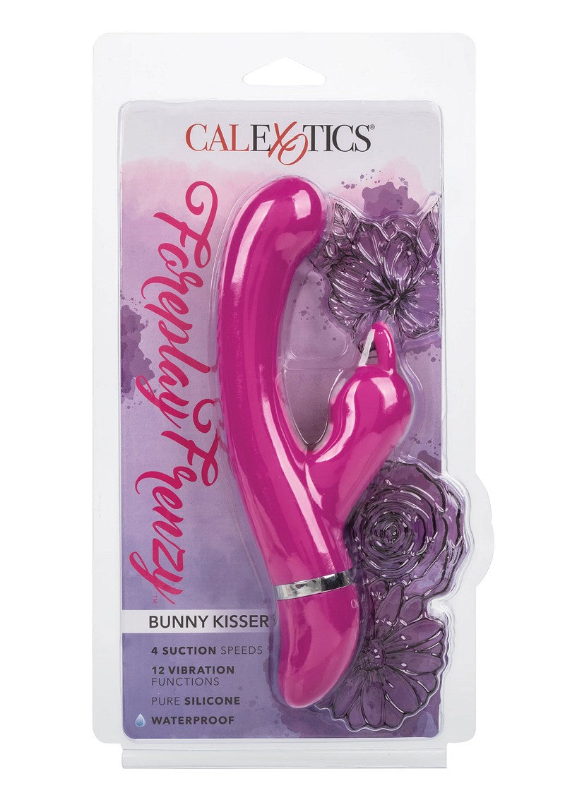 ♀ CalExotics Foreplay Frenzy Bunny Kisser double action suction