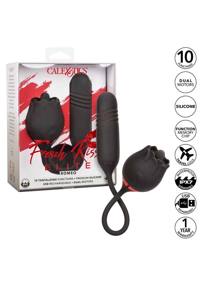 ♀ CalExotics French Kiss Elite Romeo double action vibrator