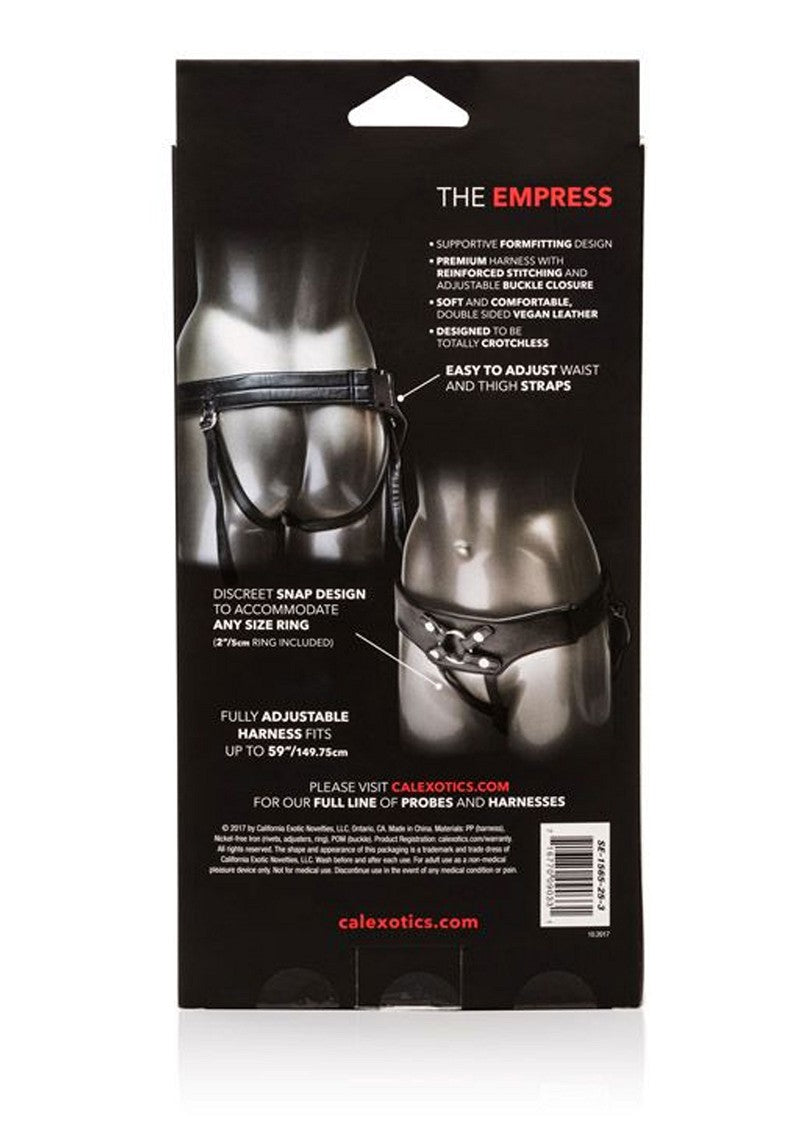 ♂ ♀ CalExotics Her Royal Harness The Empress Strap-On Pegging set @ Happytoys Sexshop: Toys for Feeling Happy & Easy 😊