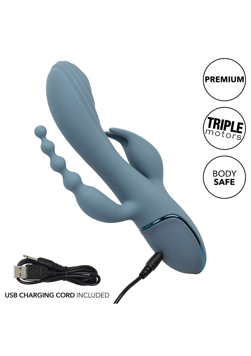 ♀ CalExotics III Triple Ecstasy triple vibrator