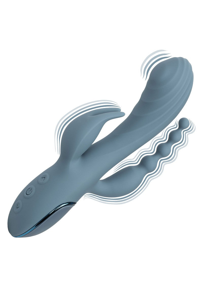 ♀ CalExotics III Triple Ecstasy triple vibrator @ Happytoys Sexshop: Toys for Feeling Happy & Easy 😊