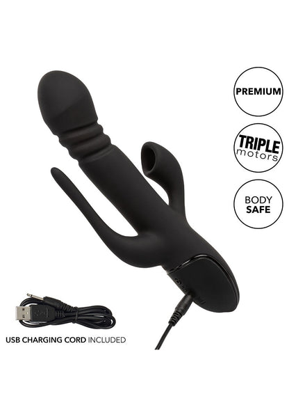 ♀ CalExotics III Triple Euphoria 3 double vibrator