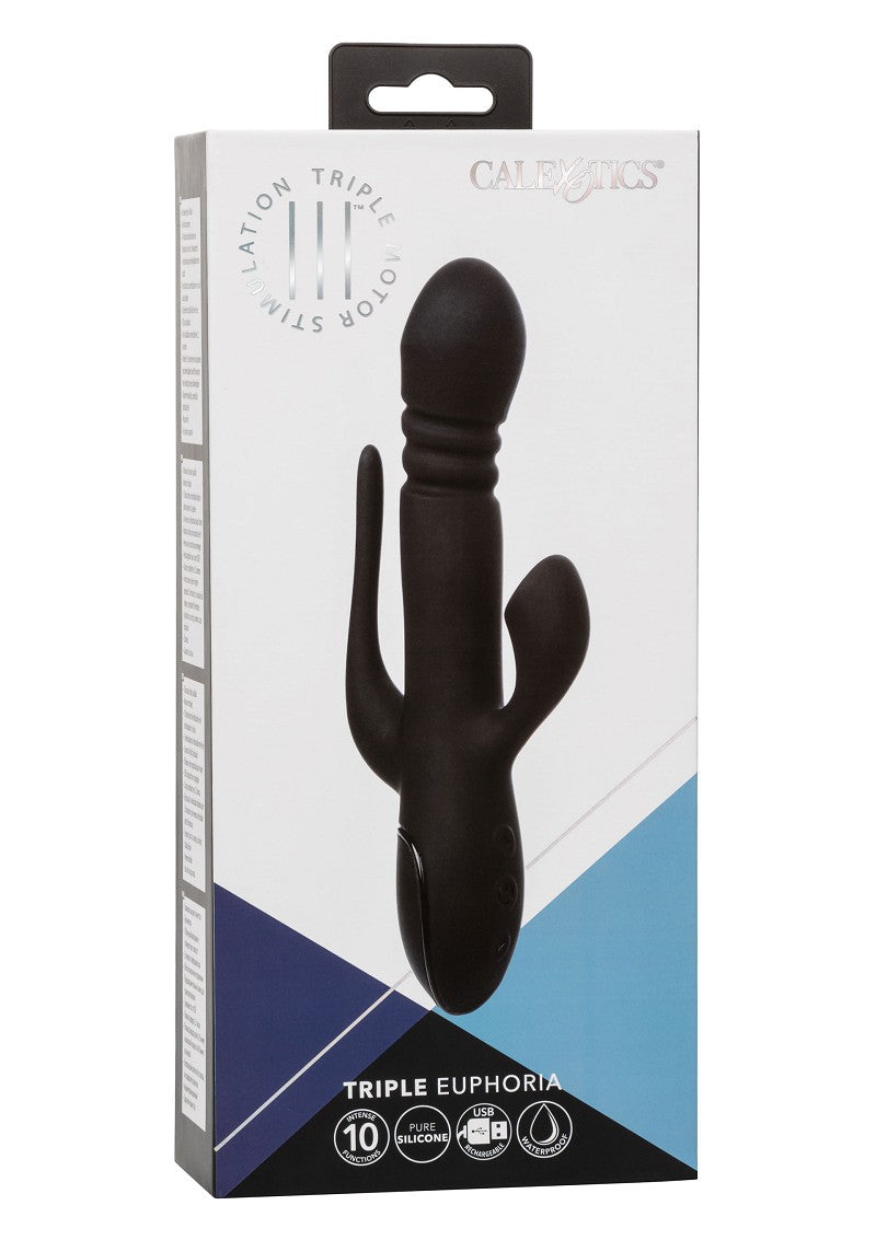 ♀ CalExotics III Triple Euphoria 3 double vibrator