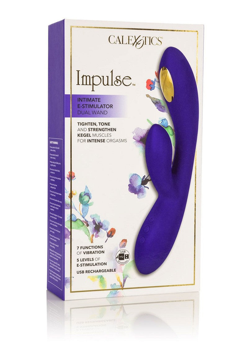 ♀ CalExotics Impulse Intimate E-Stimulator Dual Wand vibrator