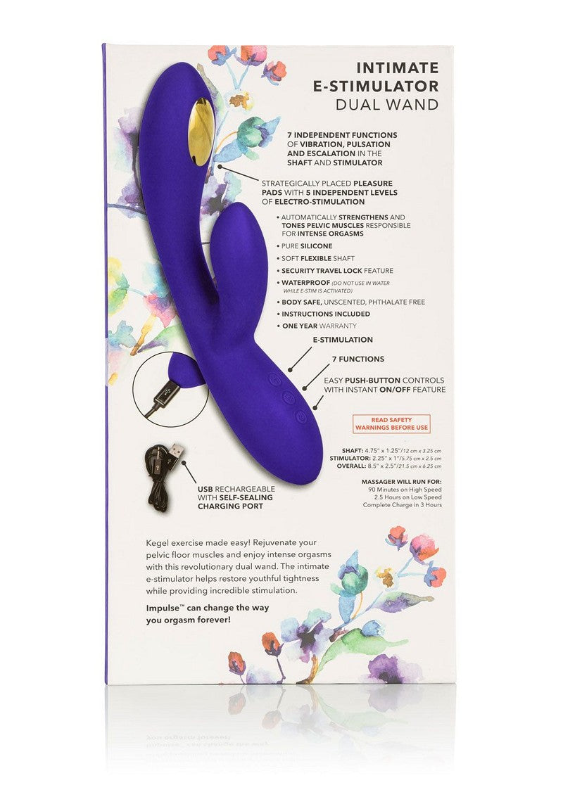 ♀ CalExotics Impulse Intimate E-Stimulator Dual Wand vibrator