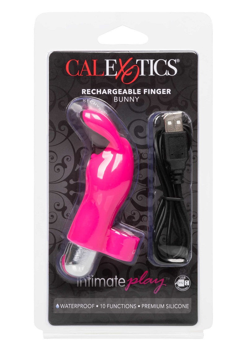 ♀ CalExotics Intimate Play Rechargeable Finger Bunny vibrator