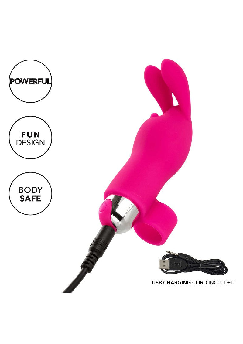 ♀ CalExotics Intimate Play Rechargeable Finger Bunny vibrator