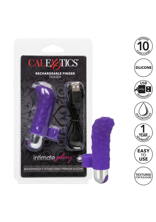 ♀ CalExotics Intimate Play Rechargeable Finger Teaser @ Happytoys Sexshop: Toys for Feeling Happy & Easy 😊