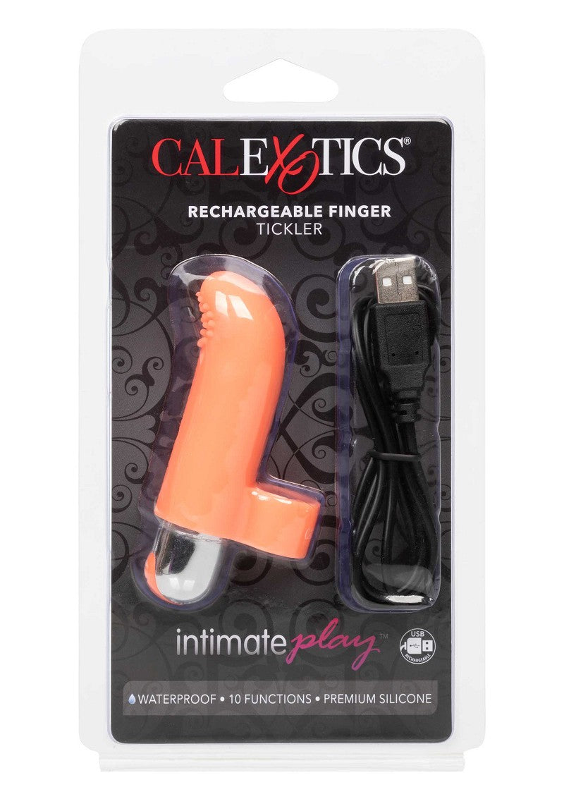 ♀ CalExotics Intimate Play Rechargeable Finger Tickler vibrator