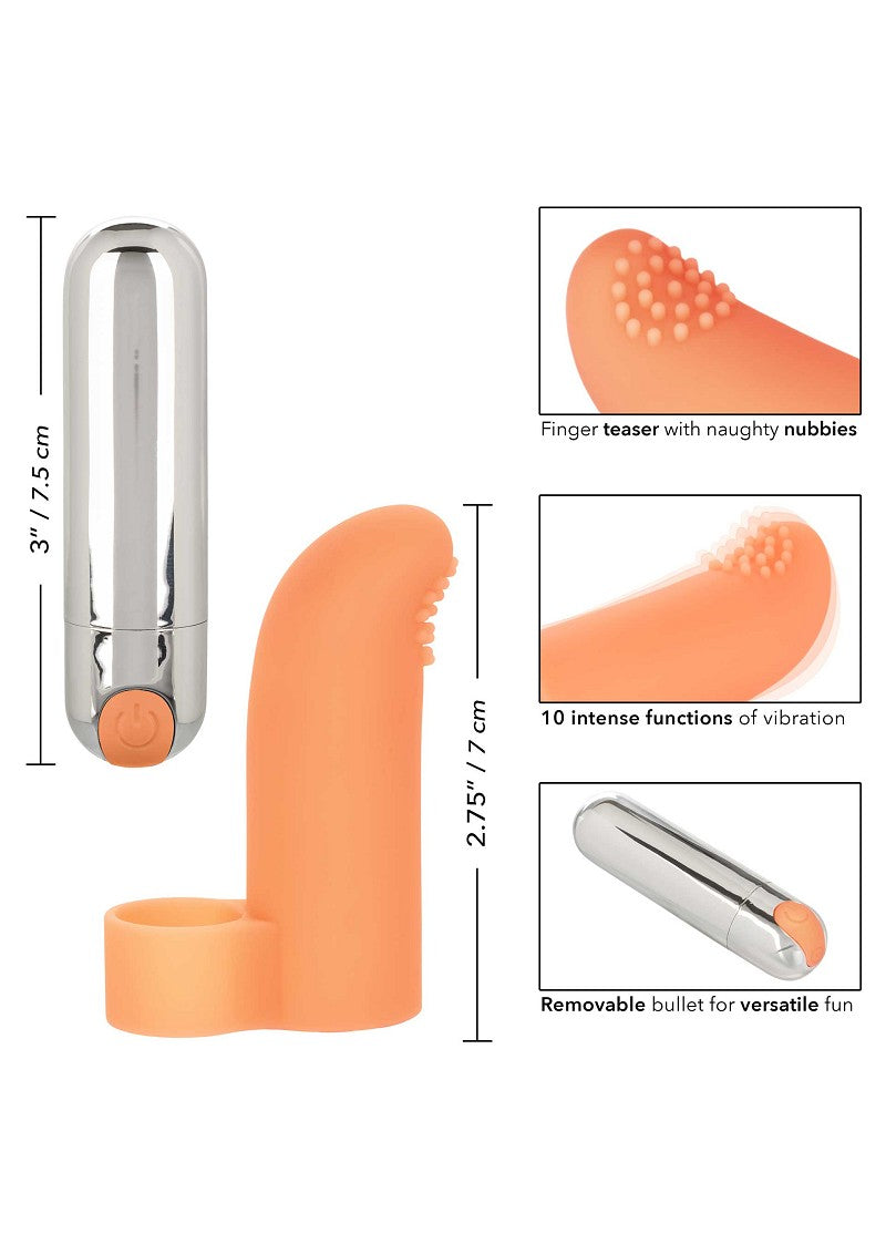 ♀ CalExotics Intimate Play Rechargeable Finger Tickler vibrator