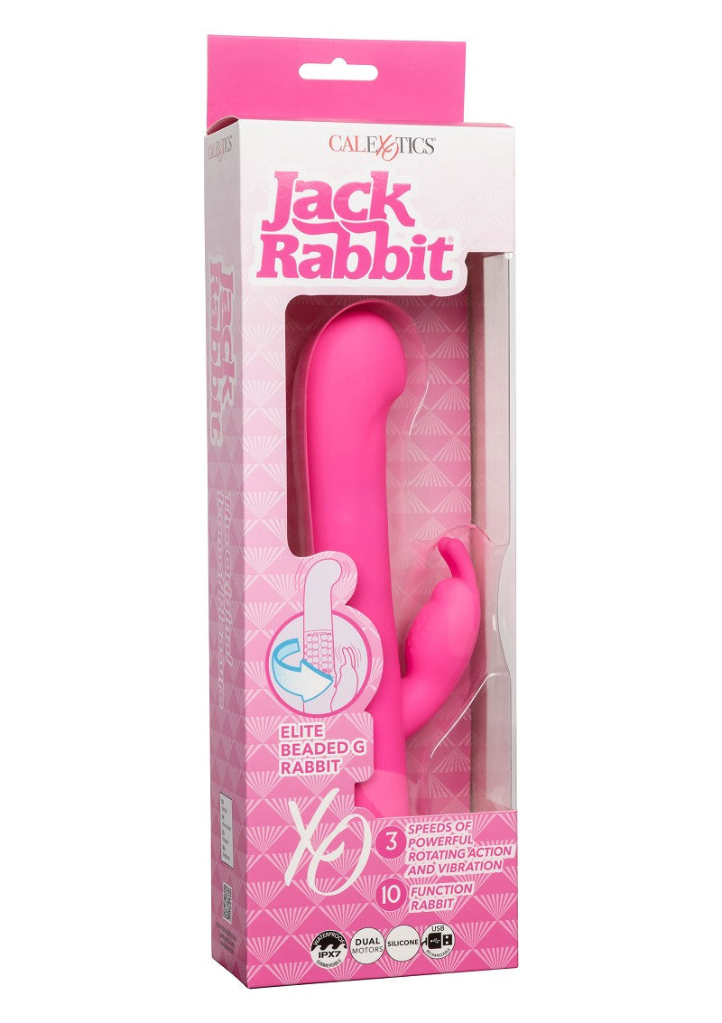 ♀ CalExotics Jack Rabbit Elite Beaded G Rabbit @ Happytoys Sexshop: Toys for Feeling Happy & Easy 😊