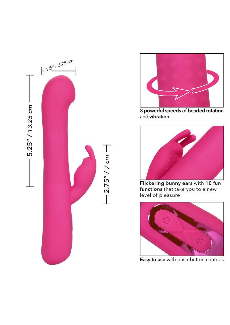 ♀ CalExotics Jack Rabbit Elite Beaded G Rabbit @ Happytoys Sexshop: Toys for Feeling Happy & Easy 😊