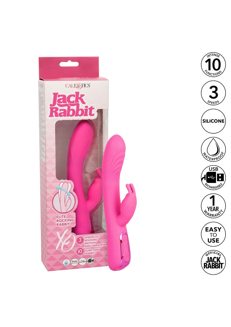 ♀ CalExotics Jack Rabbit Elite Rocking Rabbit @ Happytoys Sexshop: Toys for Feeling Happy & Easy 😊