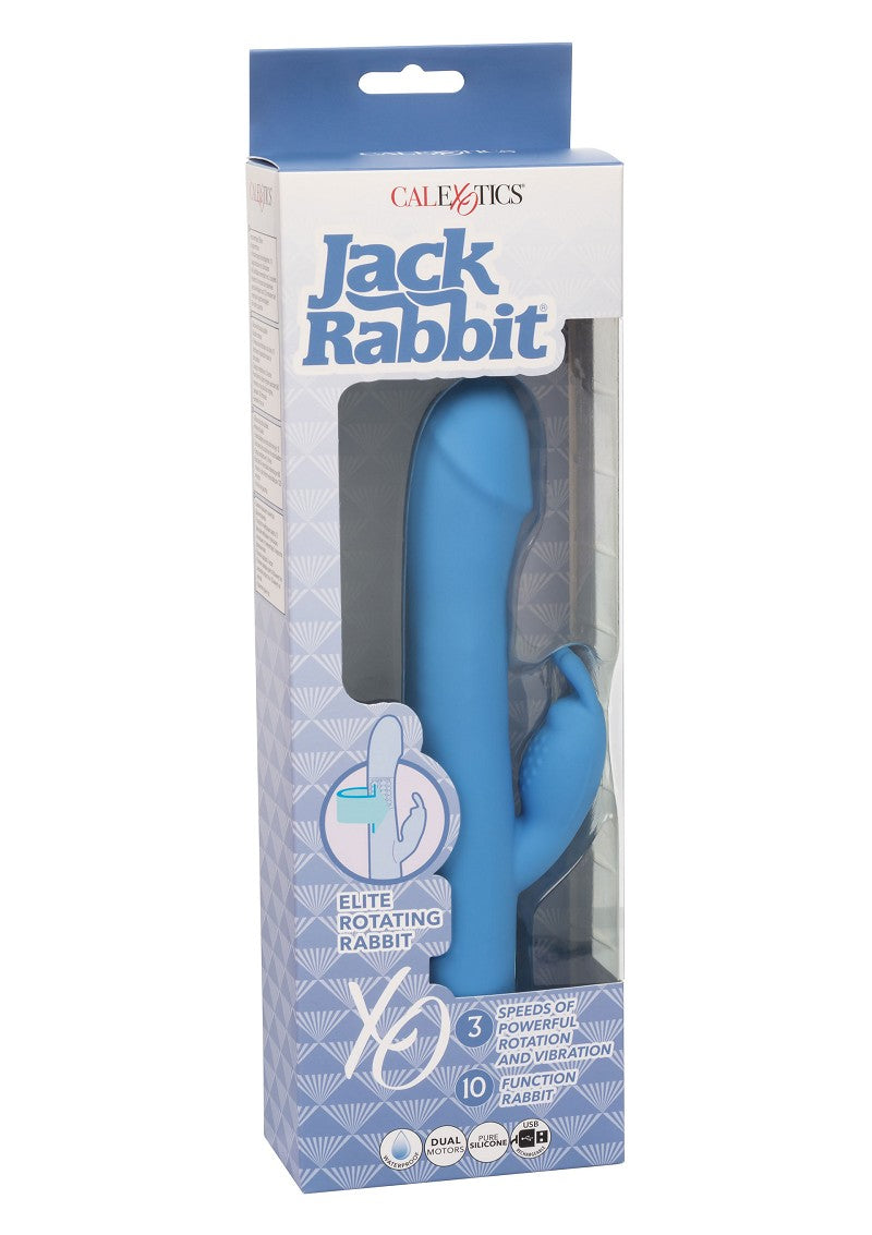 ♀ CalExotics Jack Rabbit Elite Rotating Rabbit vibrator @ Happytoys Sexshop: Toys for Feeling Happy & Easy 😊