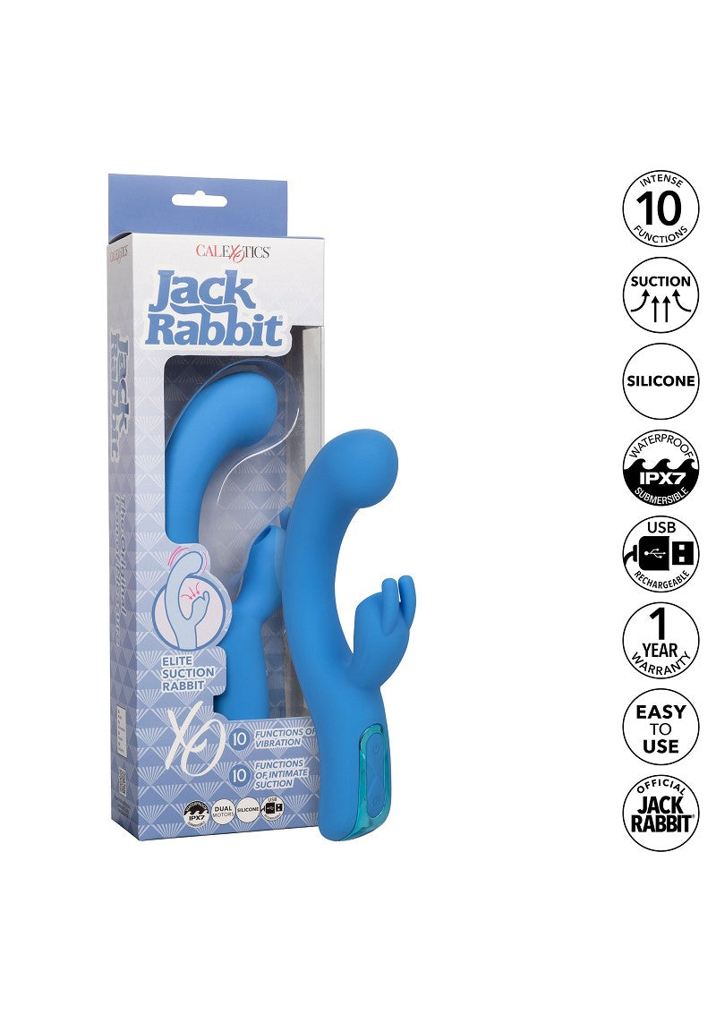 ♀ CalExotics Jack Rabbit Elite Suction Rabbit vibrator @ Happytoys Sexshop: Toys for Feeling Happy & Easy 😊