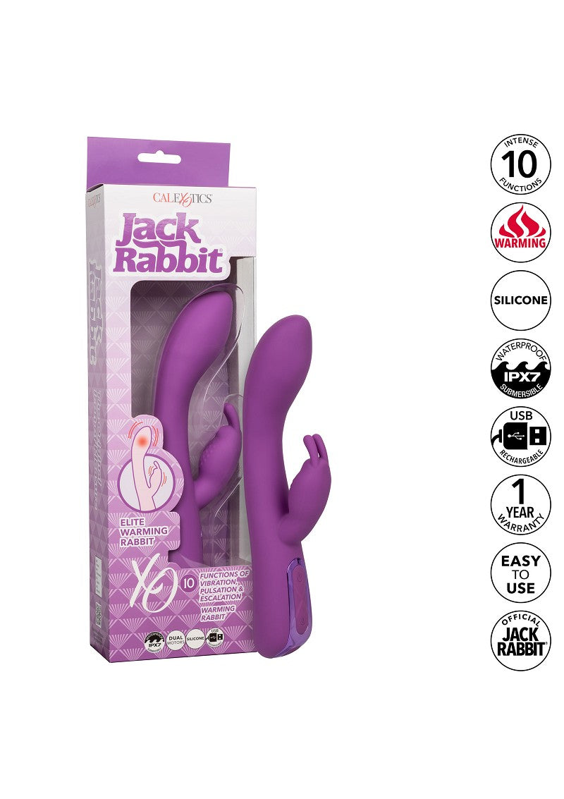 ♀ CalExotics Jack Rabbit Elite Warming Rabbit vibrator