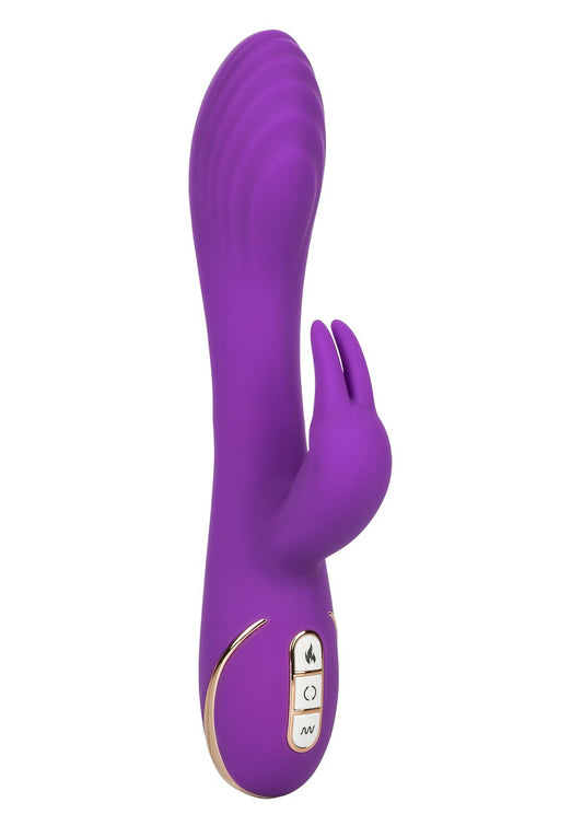 ♀ CalExotics Jack Rabbit Signature Heated Silicone Rotating 'G' Rabbit @ Happytoys Sexshop: Toys for Feeling Happy & Easy 😊