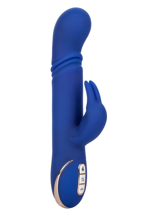 ♀ CalExotics Jack Rabbit Signature Heated Silicone Thrusting 'G' Rabbit vibrator @ Happytoys Sexshop: Toys for Feeling Happy & Easy 😊