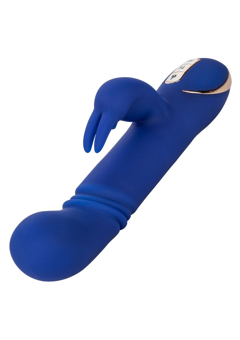 ♀ CalExotics Jack Rabbit Signature Heated Silicone Thrusting 'G' Rabbit vibrator @ Happytoys Sexshop: Toys for Feeling Happy & Easy 😊