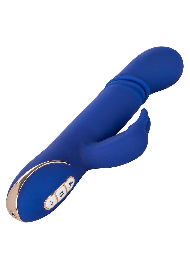 ♀ CalExotics Jack Rabbit Signature Heated Silicone Thrusting 'G' Rabbit vibrator @ Happytoys Sexshop: Toys for Feeling Happy & Easy 😊