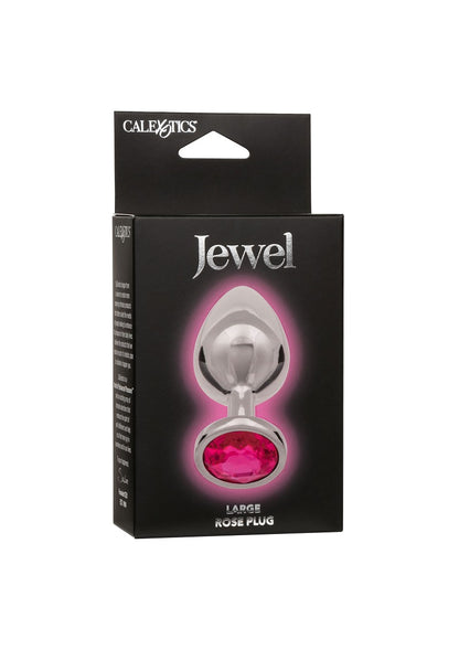 ♂ ♀ CalExotics Jewel Large Rose Plug @ Happytoys Sexshop: Toys for Feeling Happy & Easy 😊