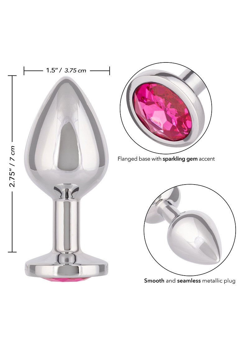 ♂ ♀ CalExotics Jewel Large Rose Plug @ Happytoys Sexshop: Toys for Feeling Happy & Easy 😊