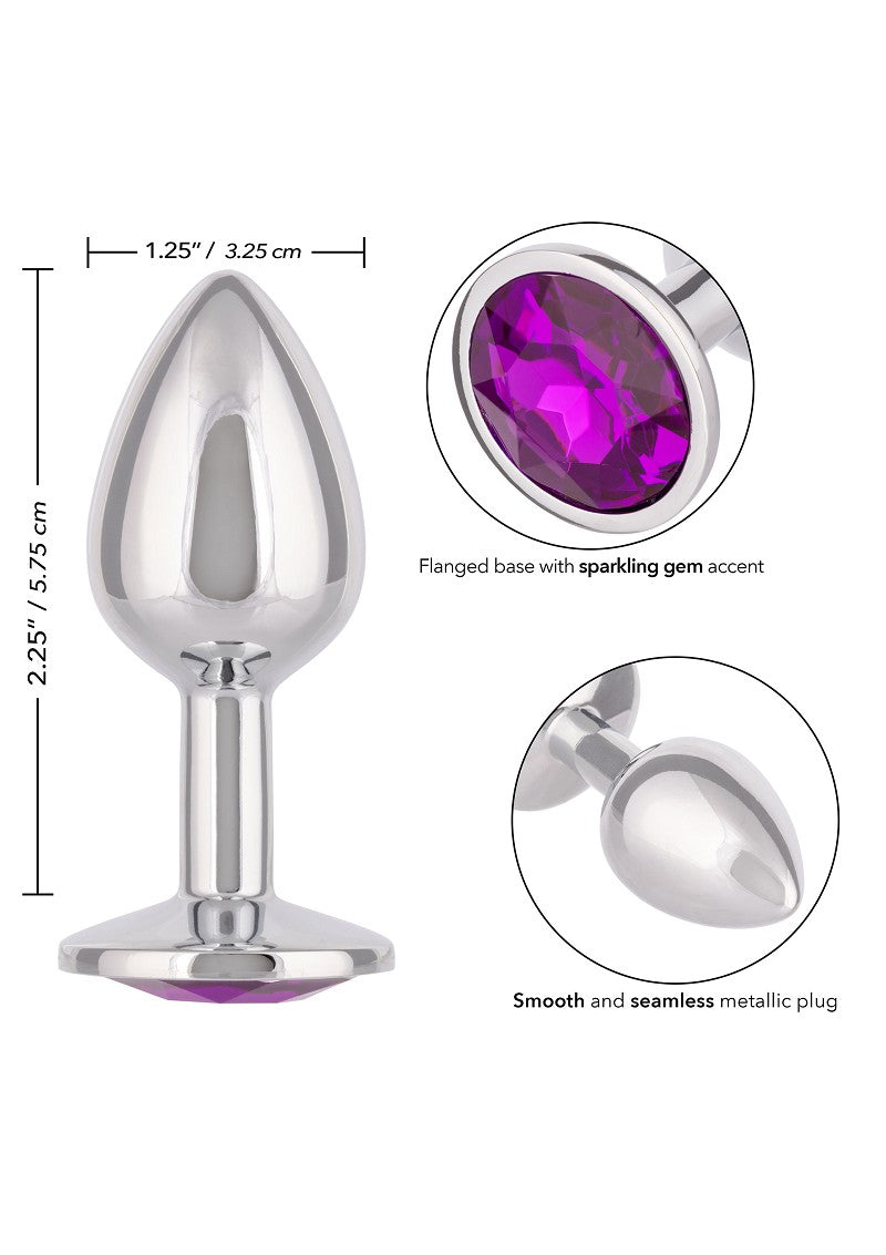 ♂ ♀ CalExotics Jewel Small Amethyst Plug @ Happytoys Sexshop: Toys for Feeling Happy & Easy 😊