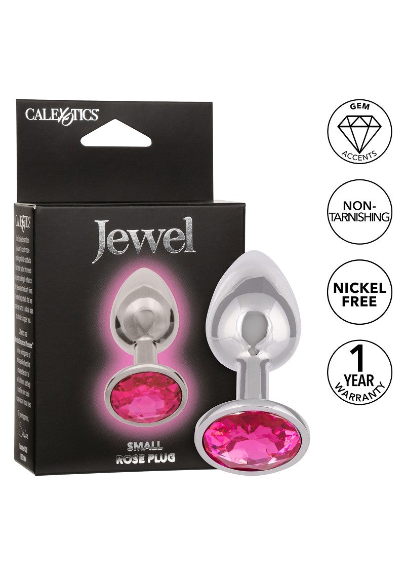 ♂ ♀ CalExotics Jewel Small Rose Plug @ Happytoys Sexshop: Toys for Feeling Happy & Easy 😊