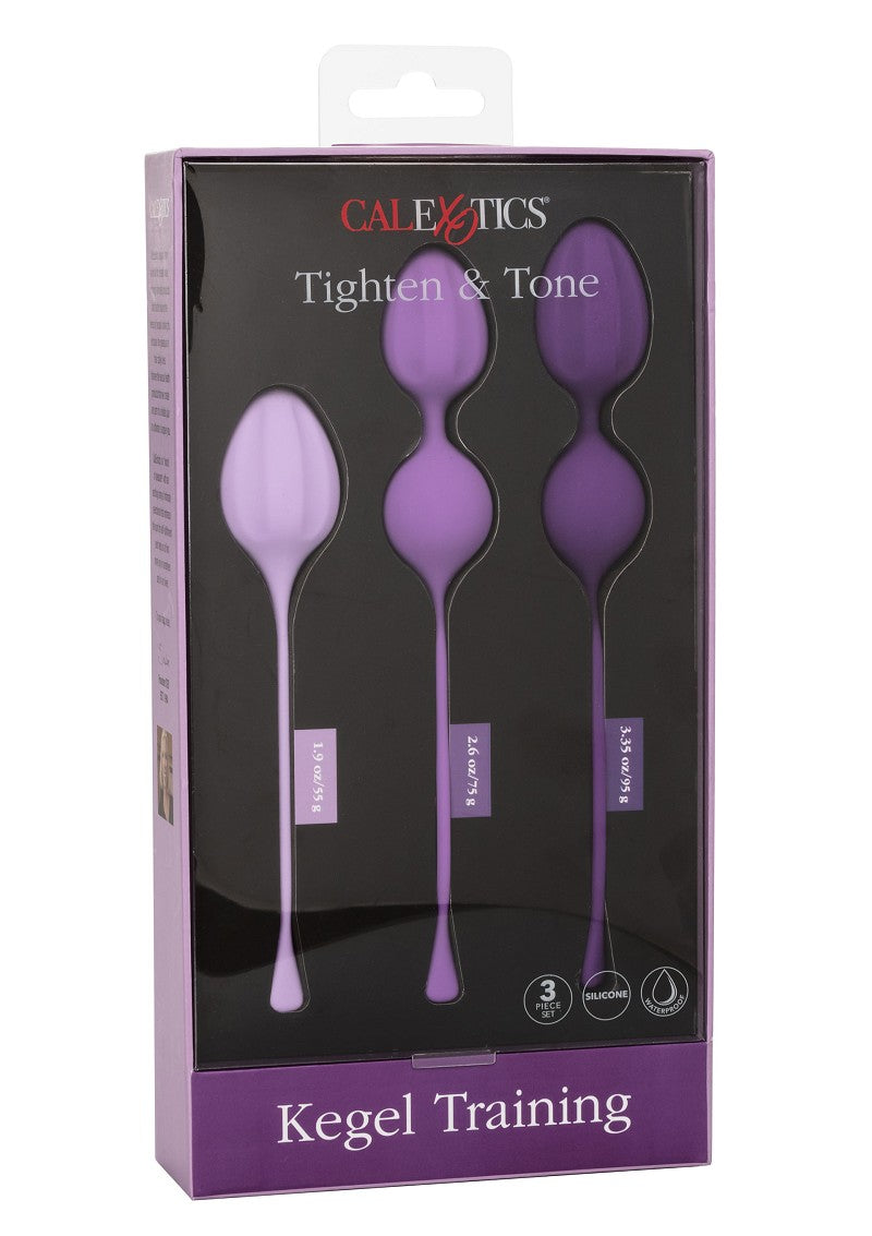 ♀ CalExotics Kegel Training 3-Piece Set bekkenbodem versterker @ Happytoys Sexshop: Toys for Feeling Happy & Easy 😊