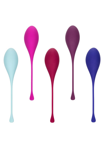 ♀ CalExotics Kegel Training 5-Piece Set bekkenbodem trainer @ Happytoys Sexshop: Toys for Feeling Happy & Easy 😊