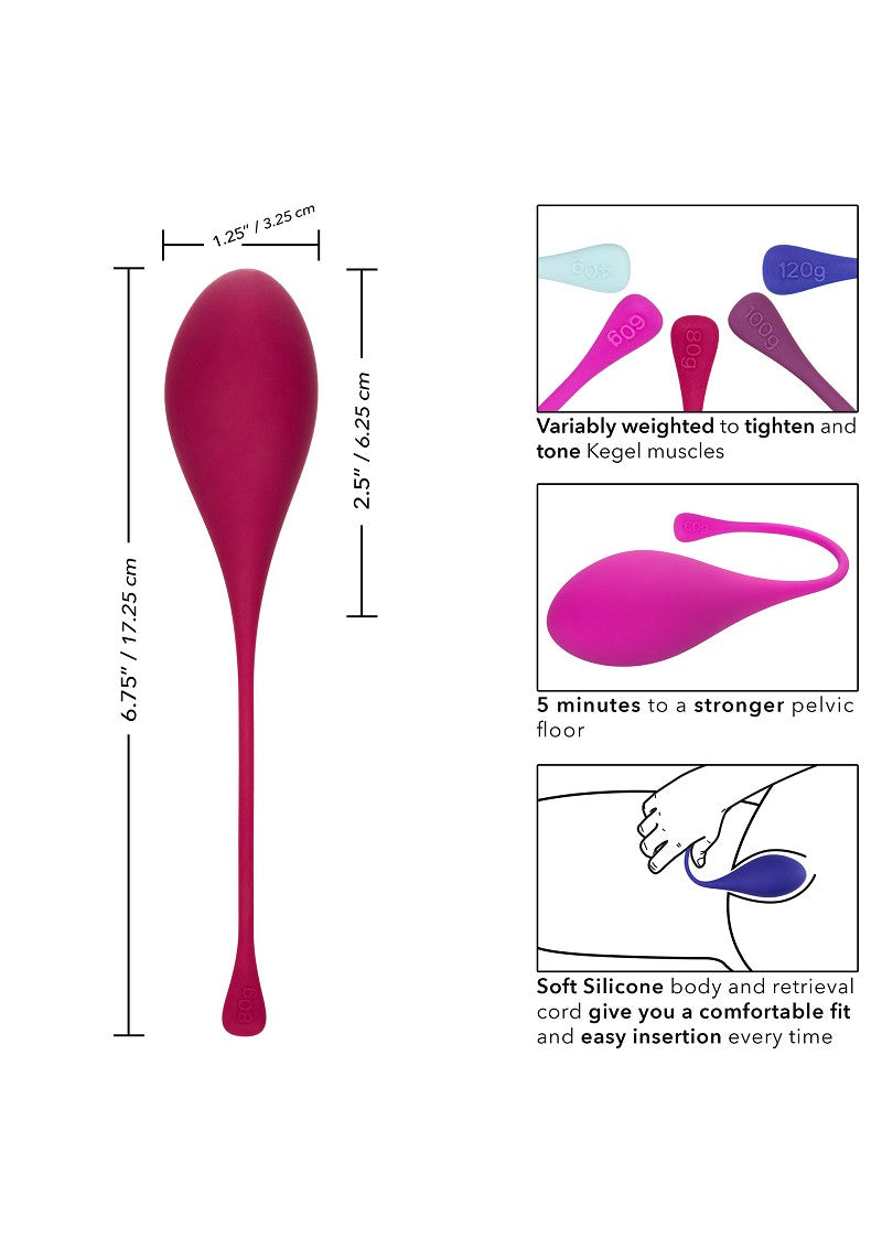 ♀ CalExotics Kegel Training 5-Piece Set bekkenbodem trainer @ Happytoys Sexshop: Toys for Feeling Happy & Easy 😊