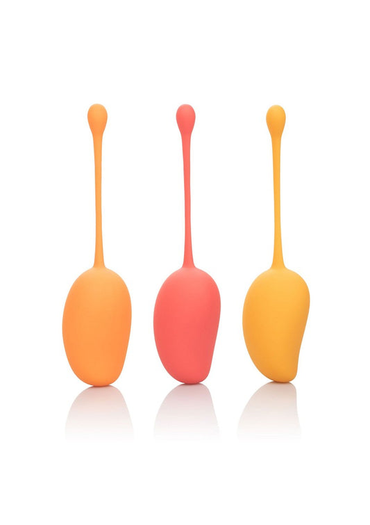 ♀ CalExotics Kegel Training Set Mango @ Happytoys Sexshop: Toys for Feeling Happy & Easy 😊