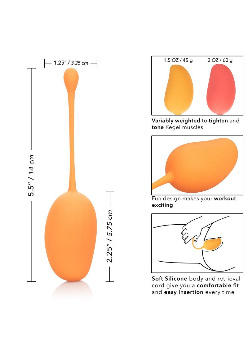 ♀ CalExotics Kegel Training Set Mango