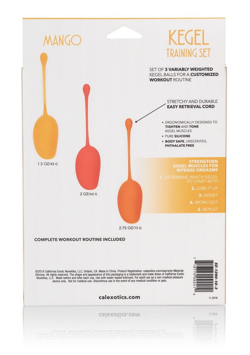 ♀ CalExotics Kegel Training Set Mango