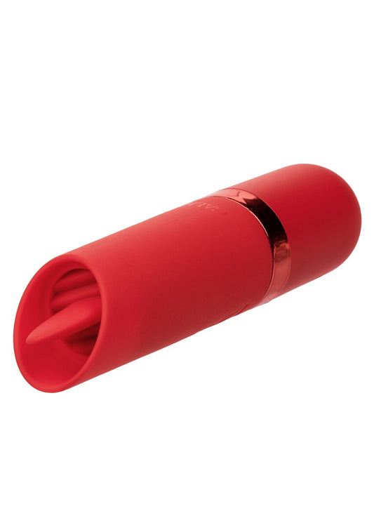 ♀ CalExotics Kyst Flicker mini lipstick vibrator met tong @ Happytoys Sexshop: Toys for Feeling Happy & Easy 😊