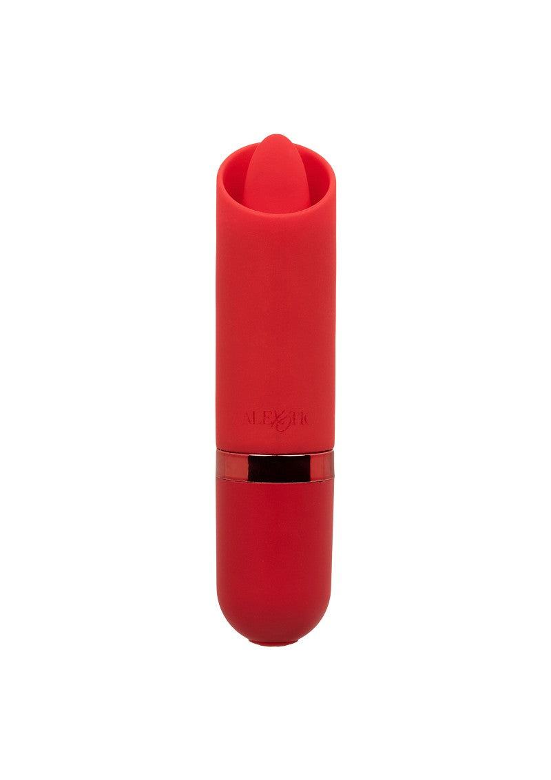 ♀ CalExotics Kyst Flicker mini lipstick vibrator met tong