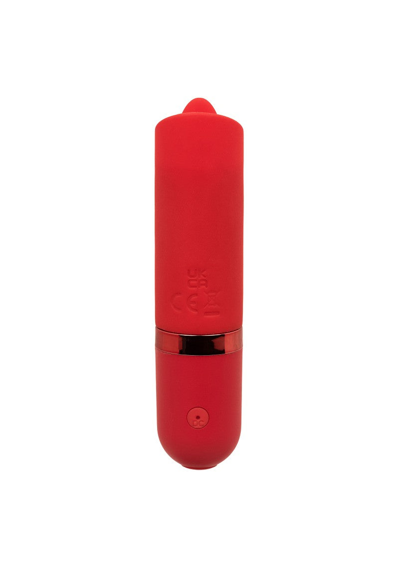 ♀ CalExotics Kyst Flicker mini lipstick vibrator met tong @ Happytoys Sexshop: Toys for Feeling Happy & Easy 😊