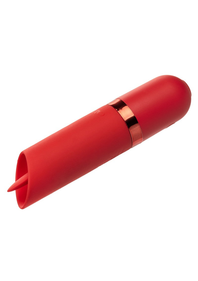 ♀ CalExotics Kyst Flicker mini lipstick vibrator met tong