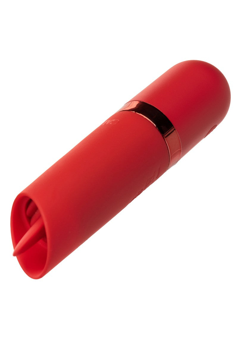 ♀ CalExotics Kyst Flicker mini lipstick vibrator met tong